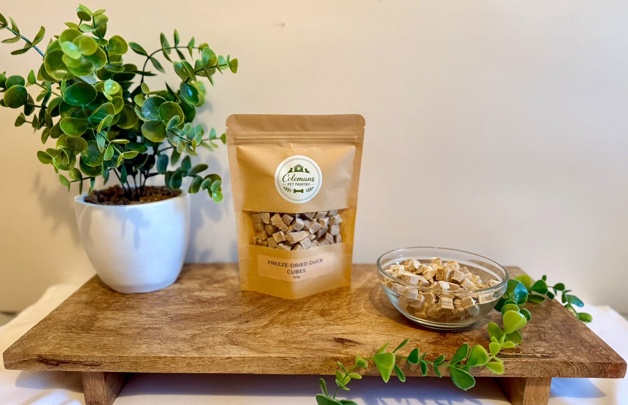 Freeze Dried Duck Cubes for Dogs & Cats